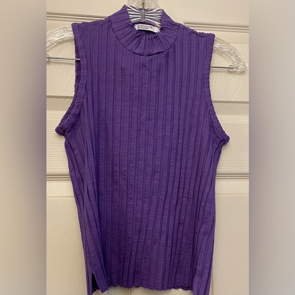 Stateside Tops - Stateside Anthropology Brand 
HOT Purple Wide Ribbed